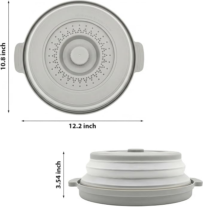 Microwave Food Cover With Handle - Image 2