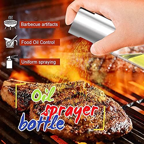 2 Pack Glass Olive Oil Sprayers for Cooking