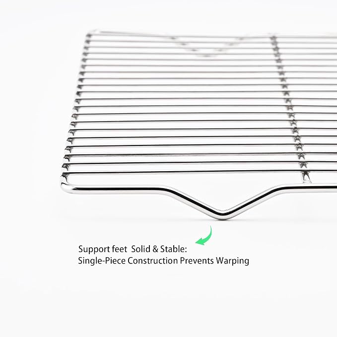 Cooling rack, Dishwasher Safe & Non-Toxic Metal Grates - Image 4