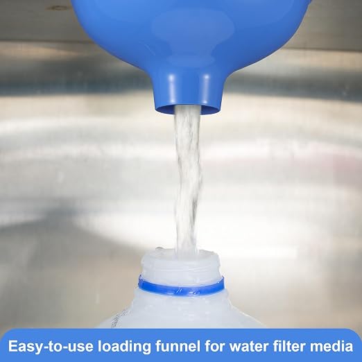 Vesici 2 Pack Extra Large Wide Mouth Funnel 2.5" x 10" Multi Purpose Filling - Image 4