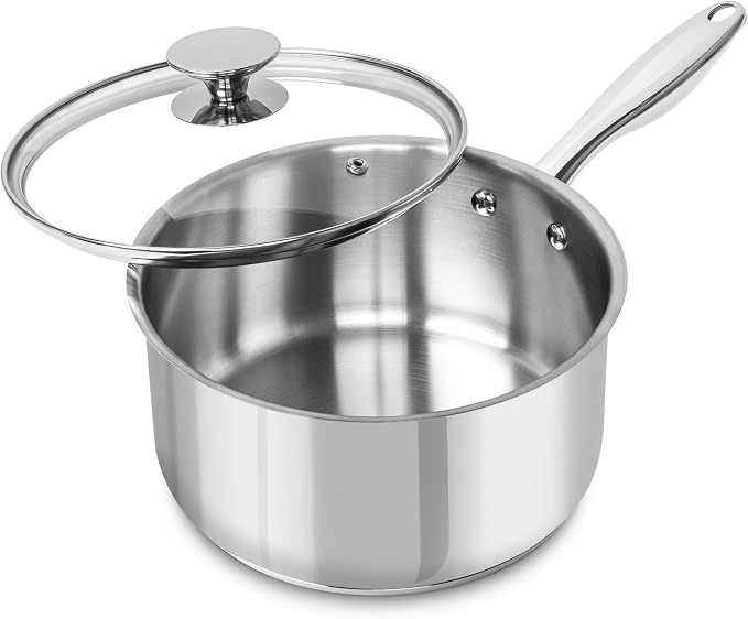 MICHELANGELO 3 Quart Saucepan by Michelangelo