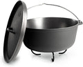 GSI Outdoors Guidecast 7qt Dutch Oven | Cast Iron Dutch Oven by GSIOutdoors