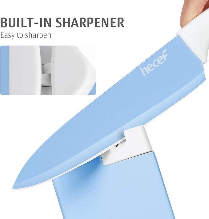 hecef 15 Pieces Kitchen Knife Set - Image 3