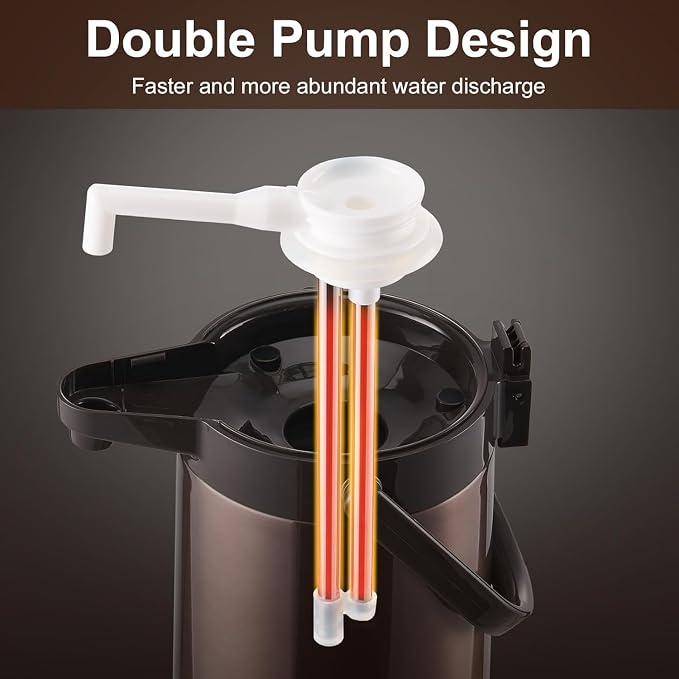 PARACITY Upgraded Airpot Coffee Carafe - Image 6