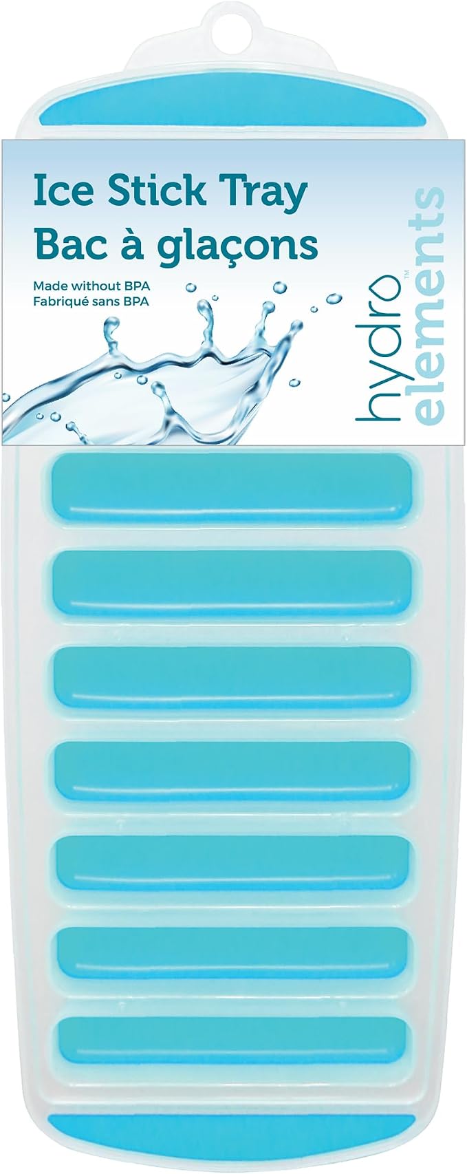 Jacent Resusable Silicone and Plastic Water Bottle Ice Cube Stick Tray by JacentMerchandising