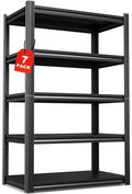 Set of 7, Adjustable Heavy Duty Metal Shelving Unit and Storage Large Rack by Unknown