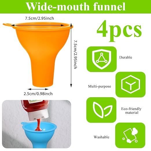 Silicone Funnels - Image 3
