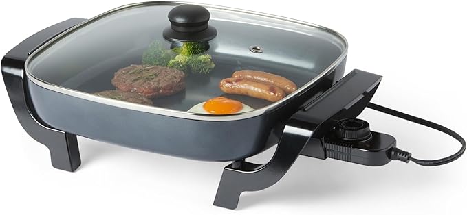 Amazon Basics Electric Skillet and Frying Pan by AmazonBasics
