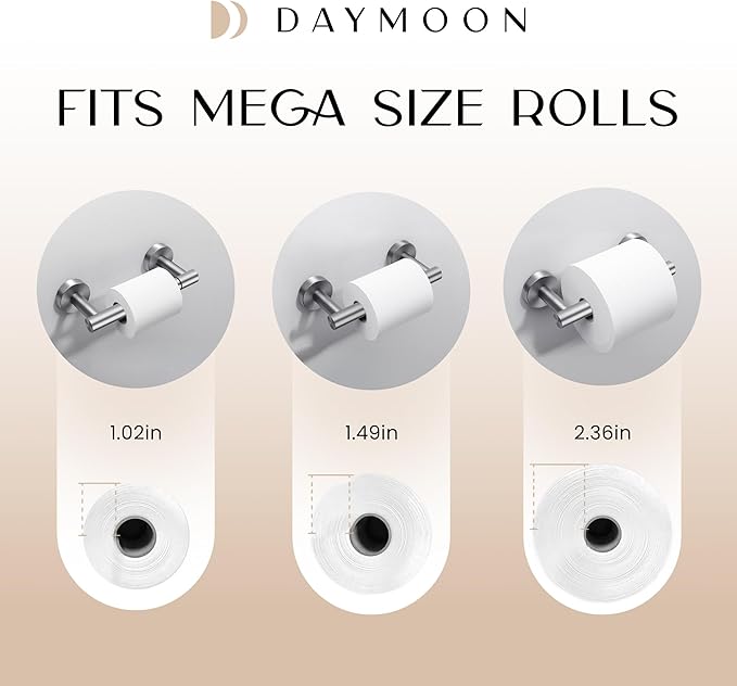Day Moon™ - Toilet Paper Holder - Modern Roll Holder - Image 6