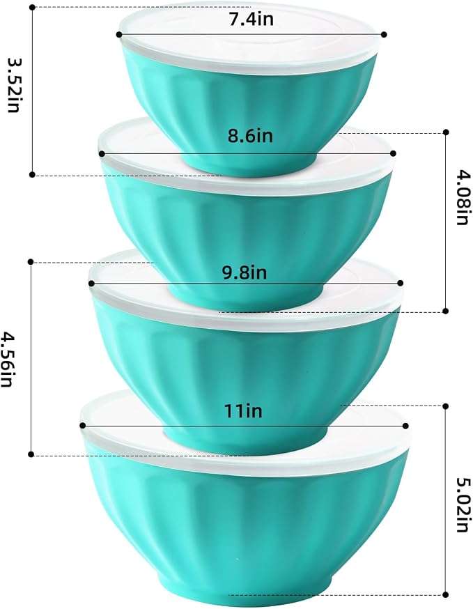Plastic Mixing Bowls, Serving Bowls - Image 7