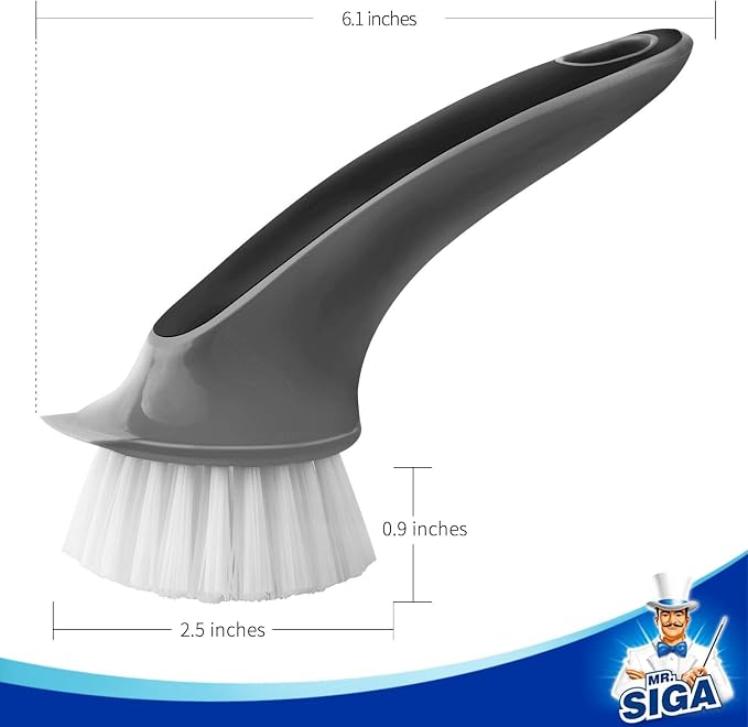MR.SIGA Pot and Pan Cleaning Brush, Dish Brush - Image 3