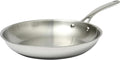 Martha Stewart Castelle Large 12" Stainless Steel Frying Pan Non Toxic Fry Pan by MarthaStewart