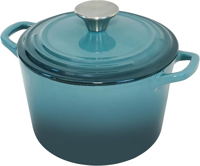 Flavehc Dutch Oven Pot with Lid 1.8 qt Cast Iron Dutch Oven - Image 9