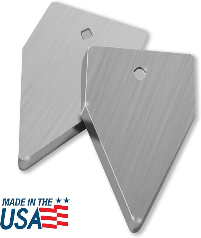 AccuSharp Knife Sharpener Blades, Tungsten Carbide Replacement Blades, 2 Pieces - Image 2