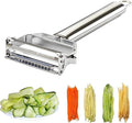 Multifunction Stainless Steel Julienne Peeler Vegetable Peeler Double Planing by Unknown