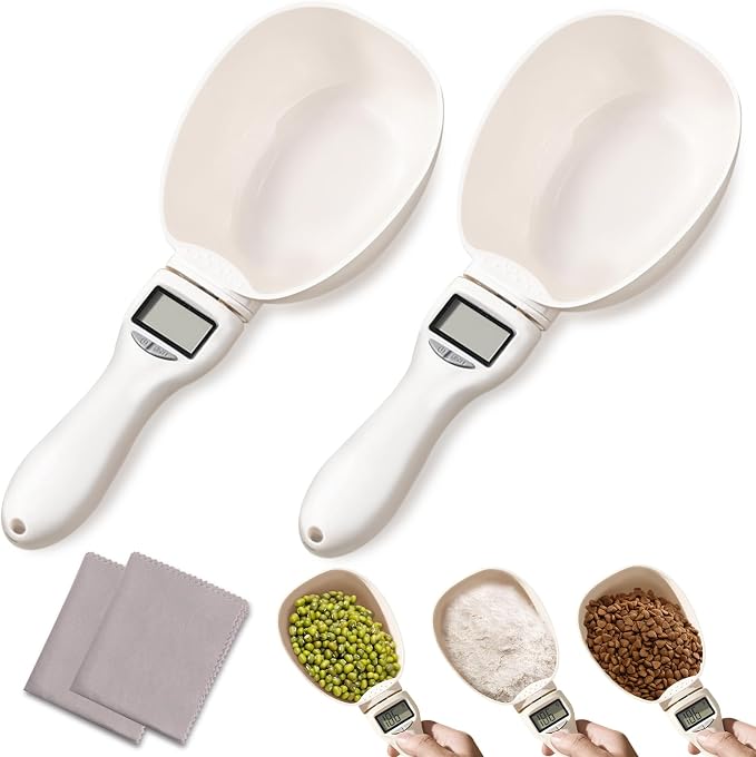 2pcs Digital Measuring Spoon, Digital Measuring Cup by Pushy