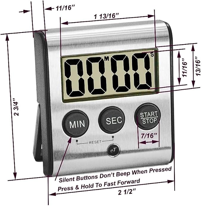 Elegant Digital Kitchen Timer - Image 5