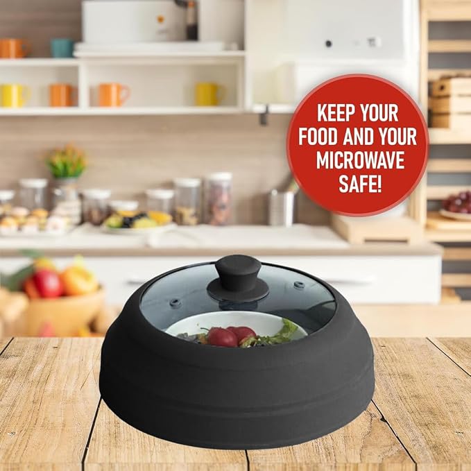 Microwave Splatter Cover Glass for Food - Image 7