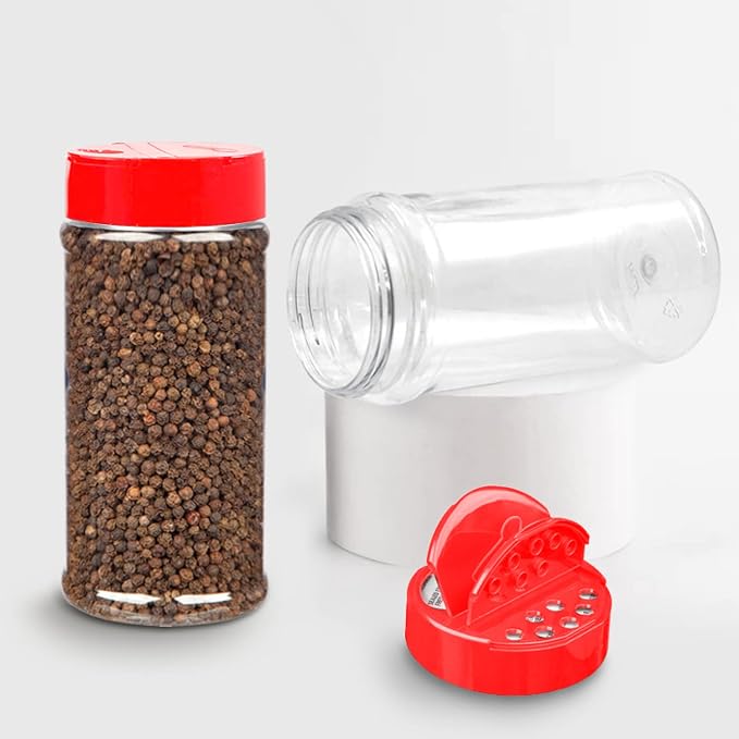 RoyalHouse 6 Pack 16 Oz Plastic Spice Jars - Image 7