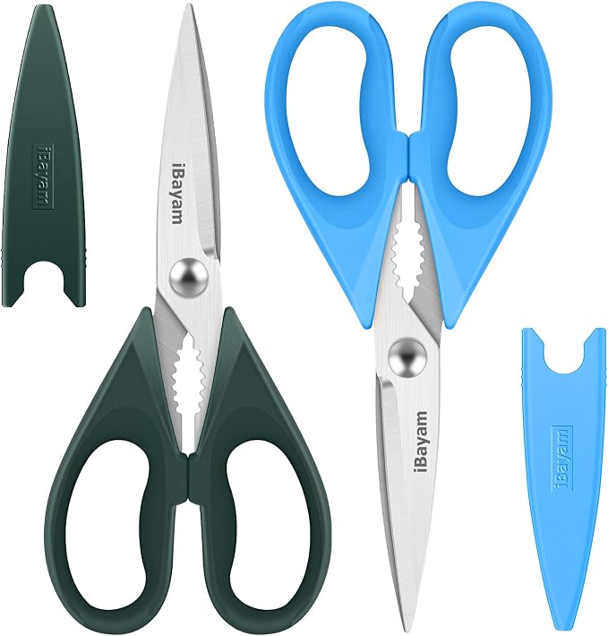 Gifts for Dad from Daughter Son, BEST DAD Tool Shears, iBayam Kitchen Scissors by iBayamDirect