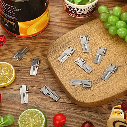 Eaasty 40 Pack P-38 Can Opener Manual Stainless Steel Camping Can
