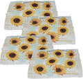 Sunflower Kitchen Decor Sets Featuring Sunflower Placemats, Sunflower