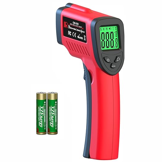 DEASOMIYE Infrared Thermometer Gun, -58℉～1022℉ Laser Thermometer Temperature Gun by DEASOMIYE