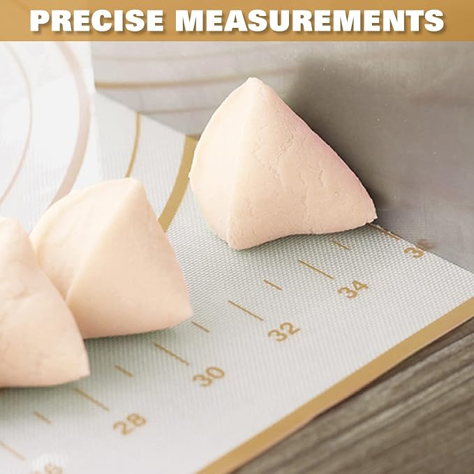 Silicone Pastry Mat Extra Thick Large Non Stick Baking Supplies Kitchen Counter - Image 6