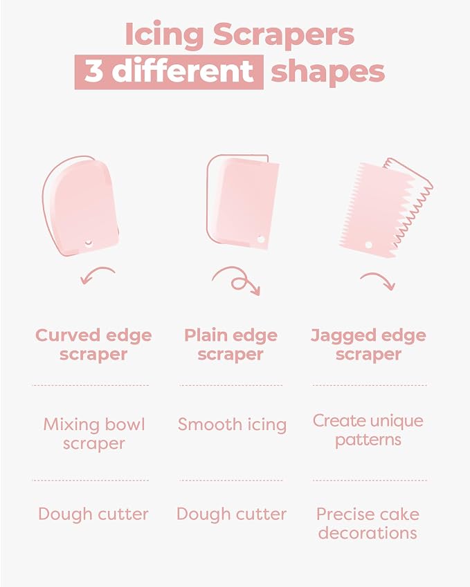 Kootek 71PCs Cake Decorating Kit, Baking Supplies Tools - Image 6