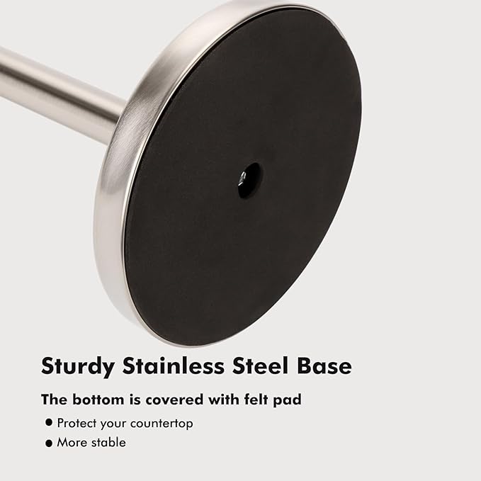 Paper Towel Holder Countertop, Standing Paper Towel Roll Holder - Image 6