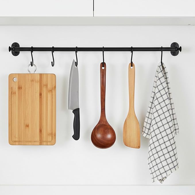 Wooden Soup Ladle, 10.2 Inch Long Handle Soup Ladle Wooden Soups Spoon Kitchen - Image 4