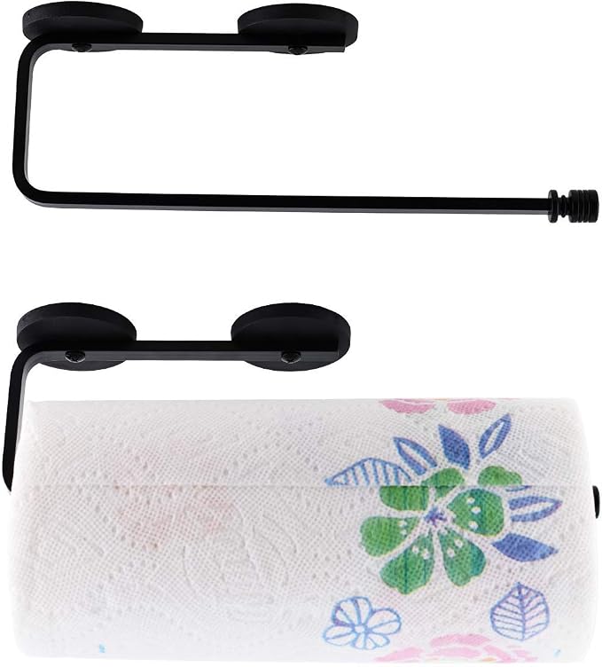 Magnetic Paper Towel Holder for Fridge, 12.3" Heavy Duty Magnet Rack, No Drill - Image 6