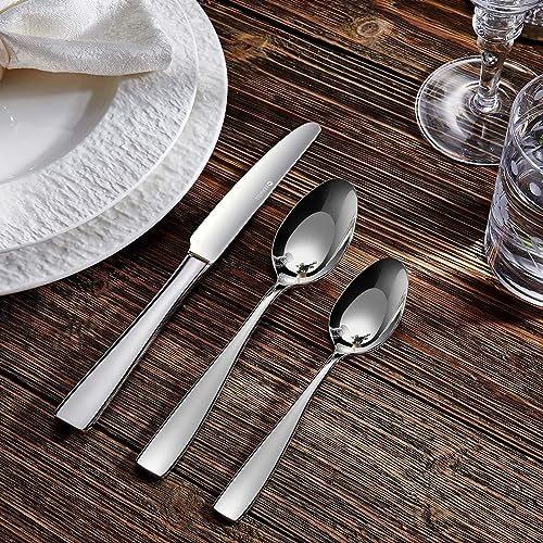KEAWELL Premium Louis 4-Piece 18/10 Teaspoon Set (6.4" Teaspoon)