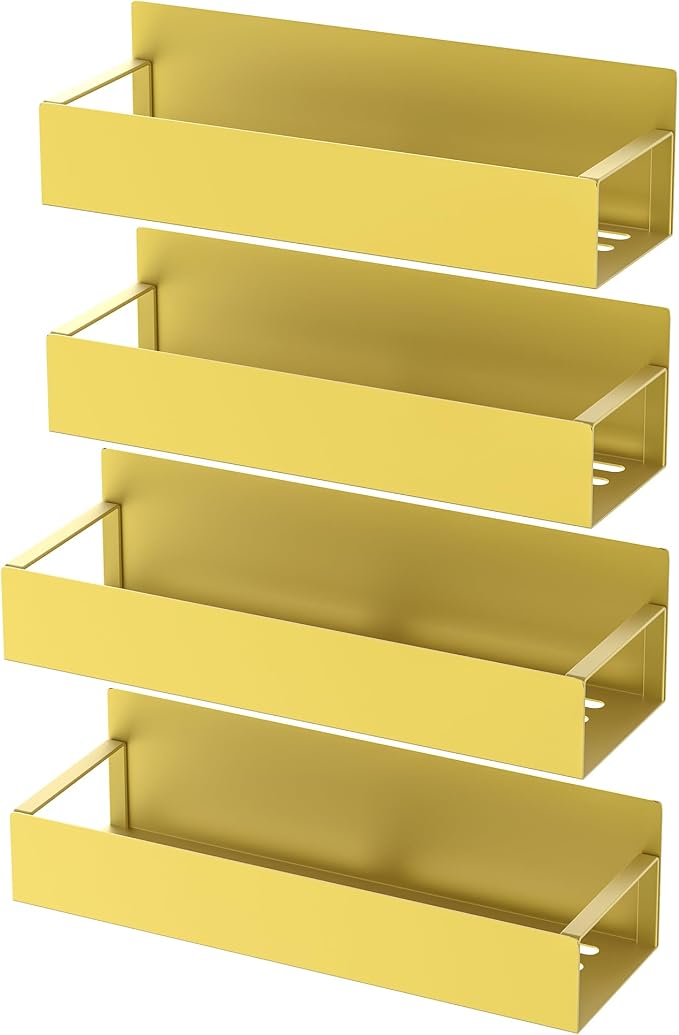 HuggieGems 4 Pack Magnetic Spice Storage Rack Organizer - Image 6
