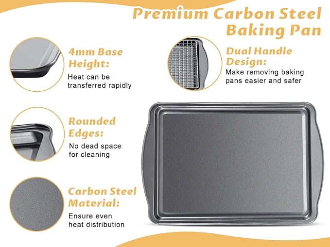 Baking Sheet with Cooling Racks - Image 3