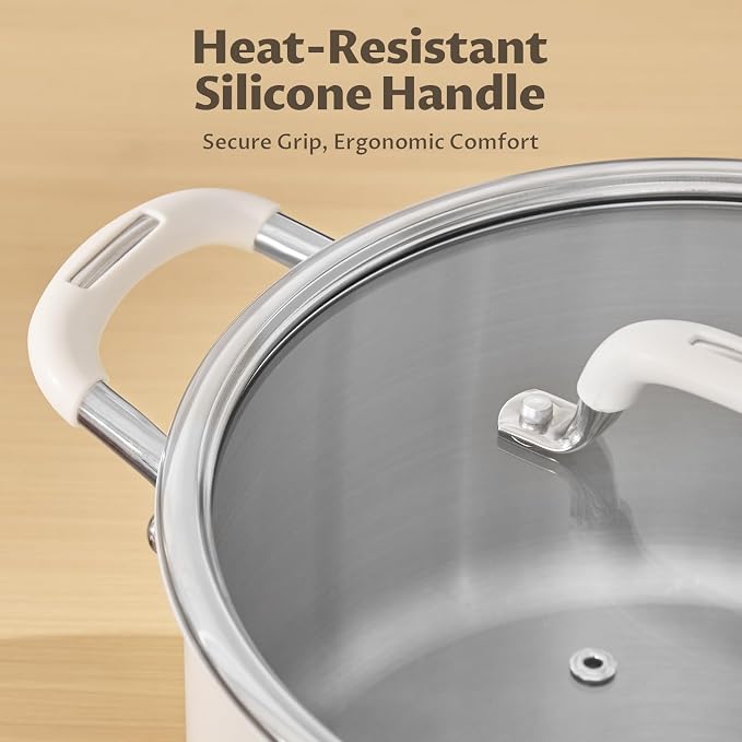 6 Quart Nonstick Stock Pot - Image 5