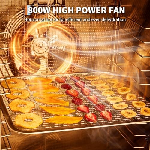 Large Food Dehydrator Machine, 800W
