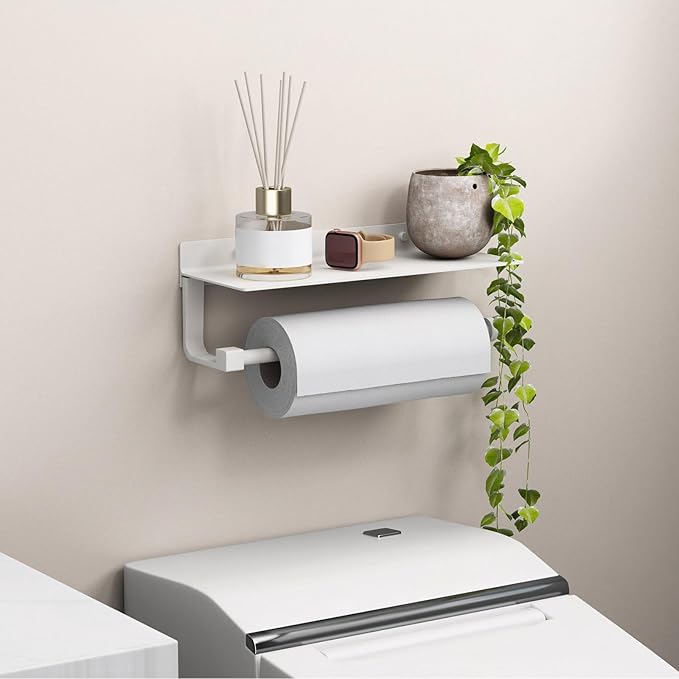 Danpoo White Paper Towel Holder - Image 5