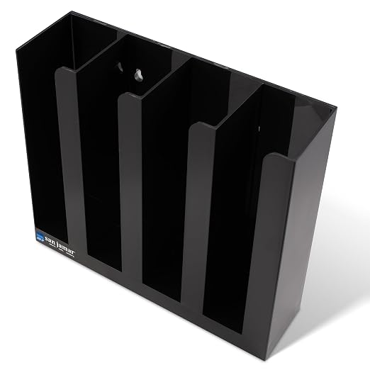 San Jamar Portion Cup and Lid Organizer Fits 2" Cups and Lids - Image 2