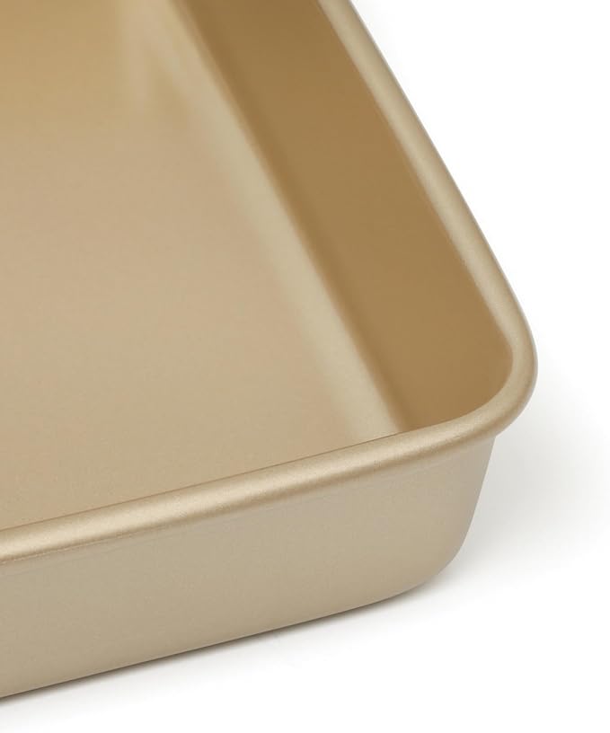 Martha Stewart Gallen 3-Piece Baking Pan Set – 13", Ceramic Nonstick, Carbon - Image 6