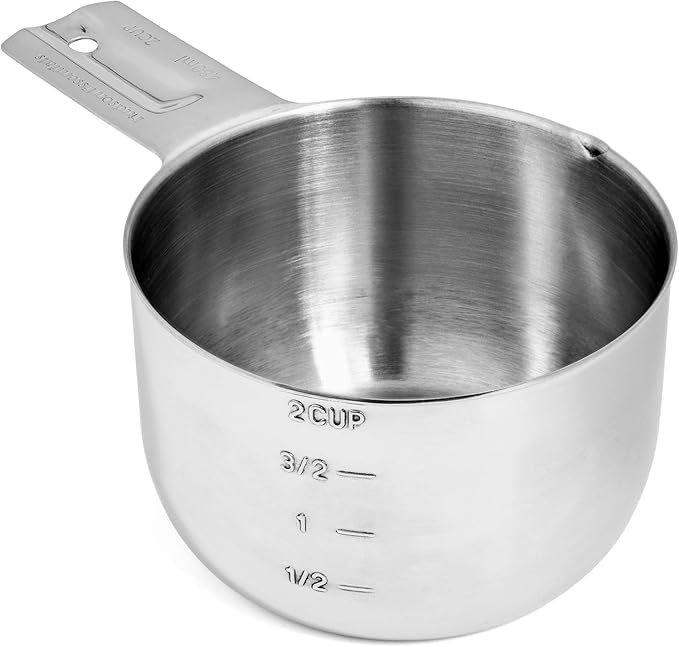 Hudson Essentials Stainless Steel Measuring Cups and Spoons Set by HudsonEssentials