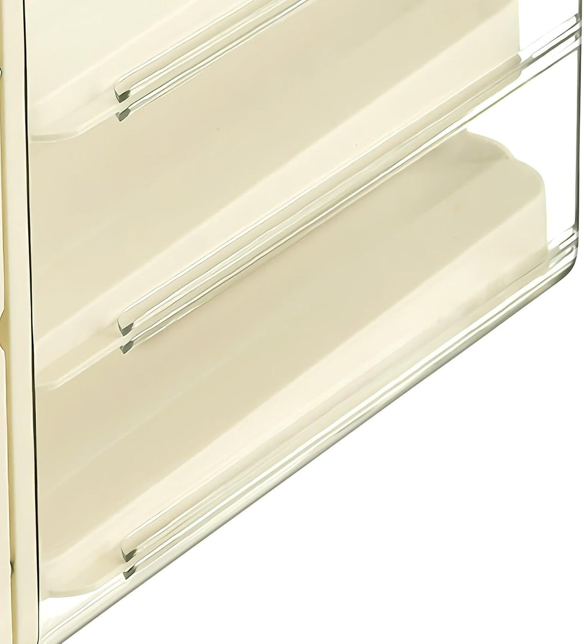 Rolling Egg Dispenser Transparent Storage - Sorter Shelf