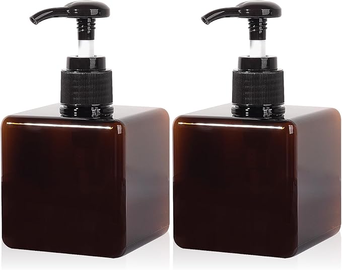Pump Bottle, Refillable Plastic Empty Lotion Soap Dispenser Liquid Container by JiatuA