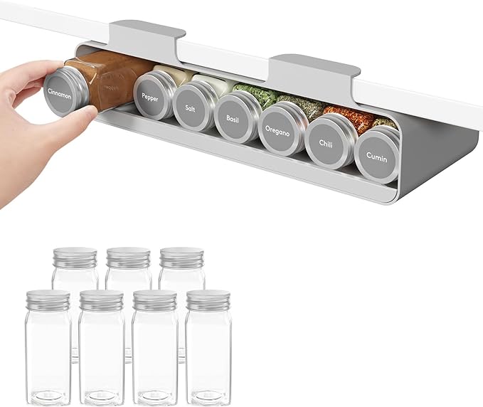 Lifewit Under Cabinet Spice Rack Organizer by Lifewit