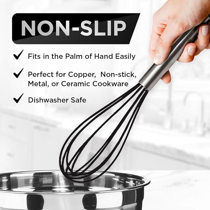 Silicone Whisk Set of 3 - Image 5