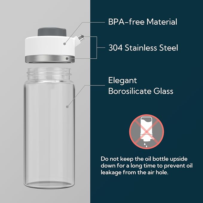 KITCHENDAO Precision Pour Glass Oil Dispenser - Image 6