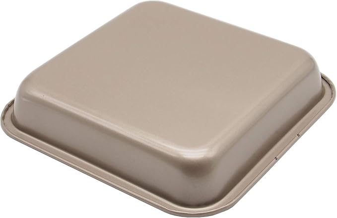 2 Small Baking Pans 8.33 x 8.33 Inch Mini Cookie Sheet Toaster Conventional - Image 4