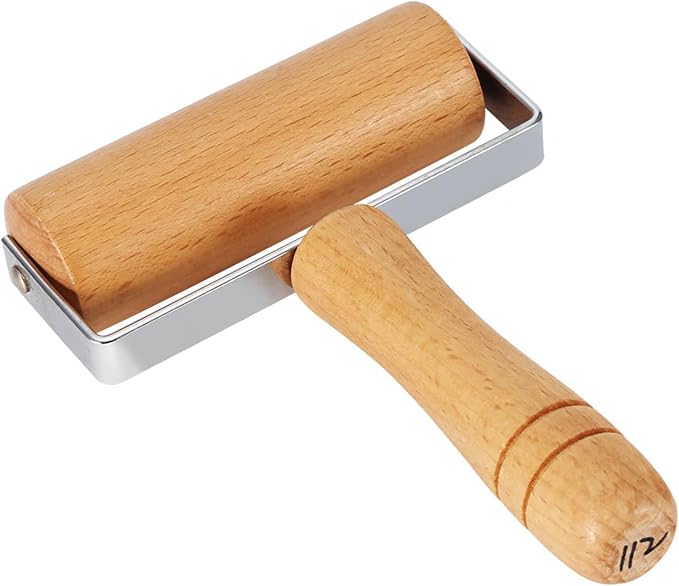 Small Rolling Pin, Pizza Dough Roller, Non Stick Wood Pastry Roller, Kitchen - Image 9