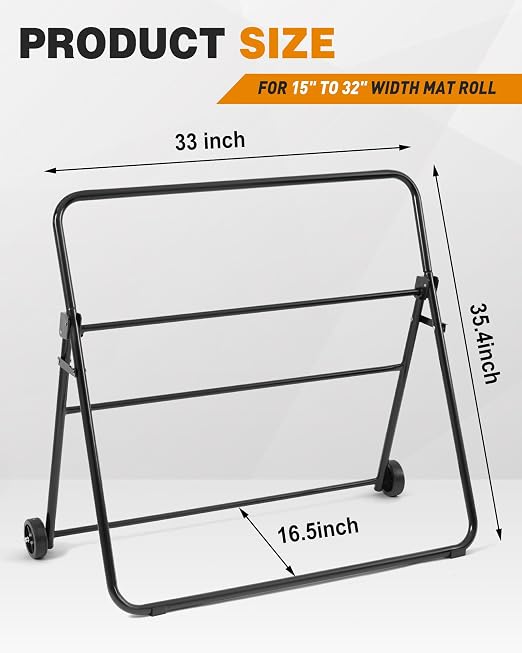 Blulu Adjustable/Mobile Mat Roll Holder - Image 3