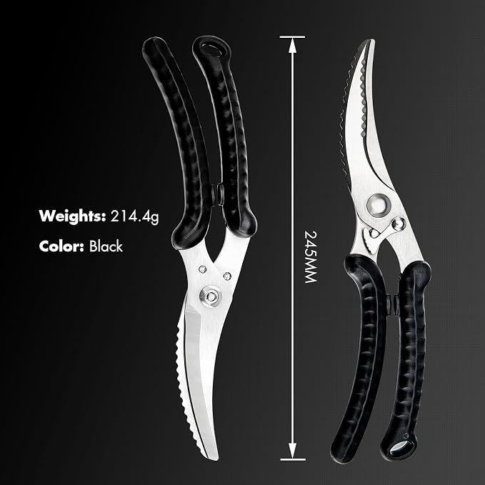 Heavy Duty Poultry Shears, Kitchen Scissors - Image 7